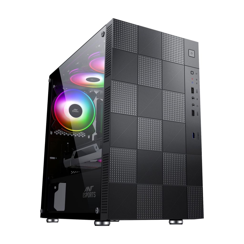 Ant Esports Elite 1000 TG Mid Tower Gaming ANT ESPORTS