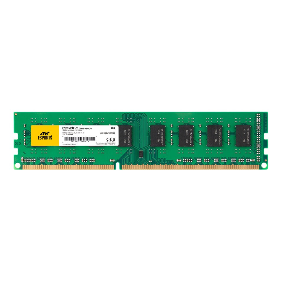 Ant Esports 690 Neo VS 8GB DDR3 1600Mhz Desktop RAM ANT E SPORTS